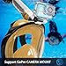 Greatever G2 Full Face Snorkel Mask with Latest Dry Top System,Foldable 180 Degree Panoramic View Snorkeling Mask with Camera Mount,Safe Breathing,Anti-Leak&Anti-Fog