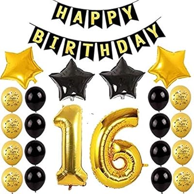 Amawill Birthday Party Balloons Happy Birthday Letters Banner