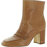 Sam Edelman Womens Fenna Leather Square Toe Ankle Boots