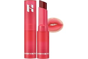 HOLIKA HOLIKA Water Vibe Tint - Long Lasting Lip Stain with Vivid Juicy Colors, Transfer Proof Lip Tint, Buildable Formula for Daily Lip & Cheek Makeup, 0.1oz (03 SPLAT)