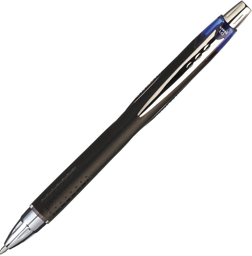 uni-ball Jetstream SXN210 Retractable Rollerball Pen Blue 12 Pack