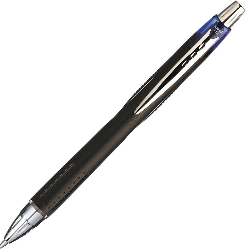 uni-ball Jetstream SXN210 Retractable Rollerball Pen Blue 12 Pack