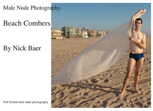 Male Nude Photography- Beach Combers by Nick Baer