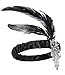 JustinCostume 1920s Accessories Headband Necklace Gloves Cigarette Holder, S