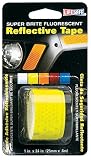 Incom RE181  Lime 1" x 24" High Visibility Reflective Safety Tape