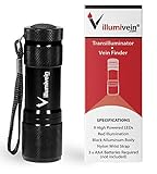 Illumivein Portable Red LED Light Vein Finder Transilluminator