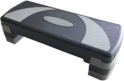 Lst Aerobic Stepper Steppbrett Step Aerobic Body Sportgerat Fur Zuhause Mini Swing Stepper Crosstrainer Sportstech Trainingsgerate Grau Amazon De Sport Freizeit