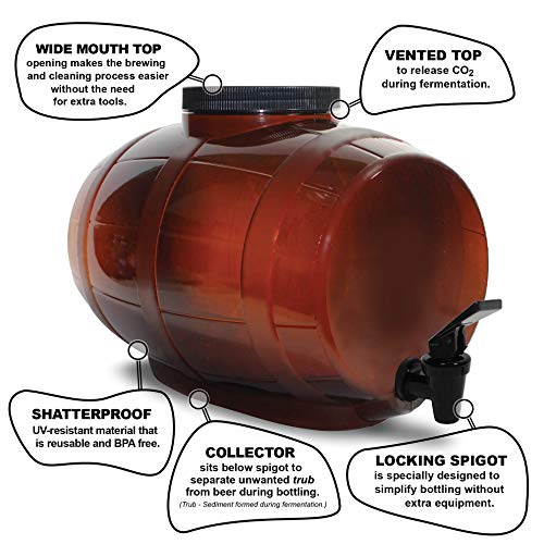 Mr. Beer Bewitched Amber Ale Craft Beer Making Kit - Thumbnail 5