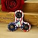 Tri-Spin Metal Fidget Spinner Hand Finger Toy - EDC Stress Reducer, Perfect for Children and Adults Time Killer, Good for ADD, ADHD, Anxiety, and Autism Focus (Star-Spangled)