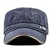 The Hat Depot 200h5149 Washed Cotton Cadet Cap (Navy2)