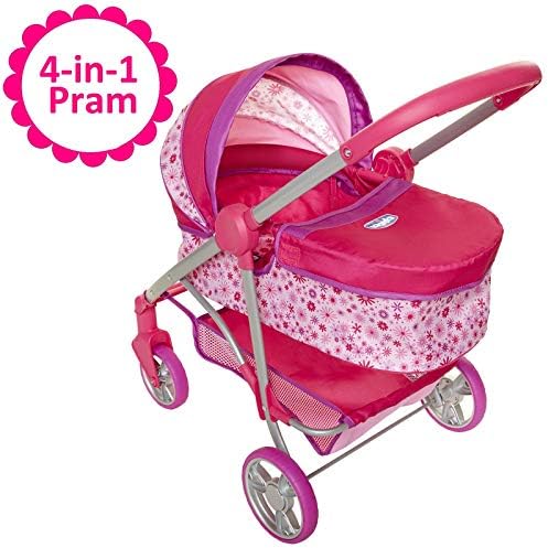 Chicco Baby Doll Stroller, 4-in-1 Pram 