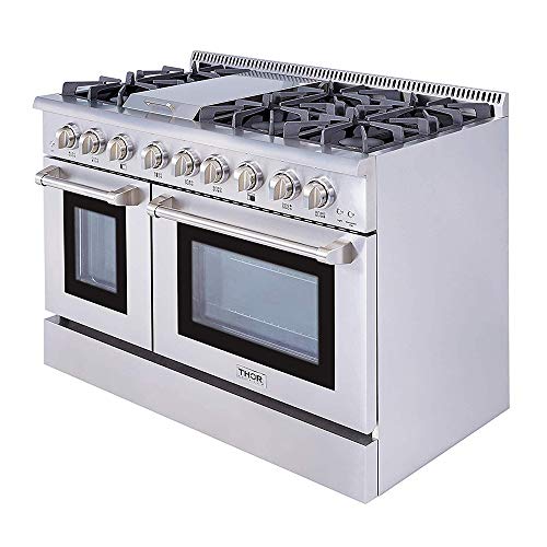 Thor Kitchen 48 inch Freestanding ProStyle Professional Gas Range with
