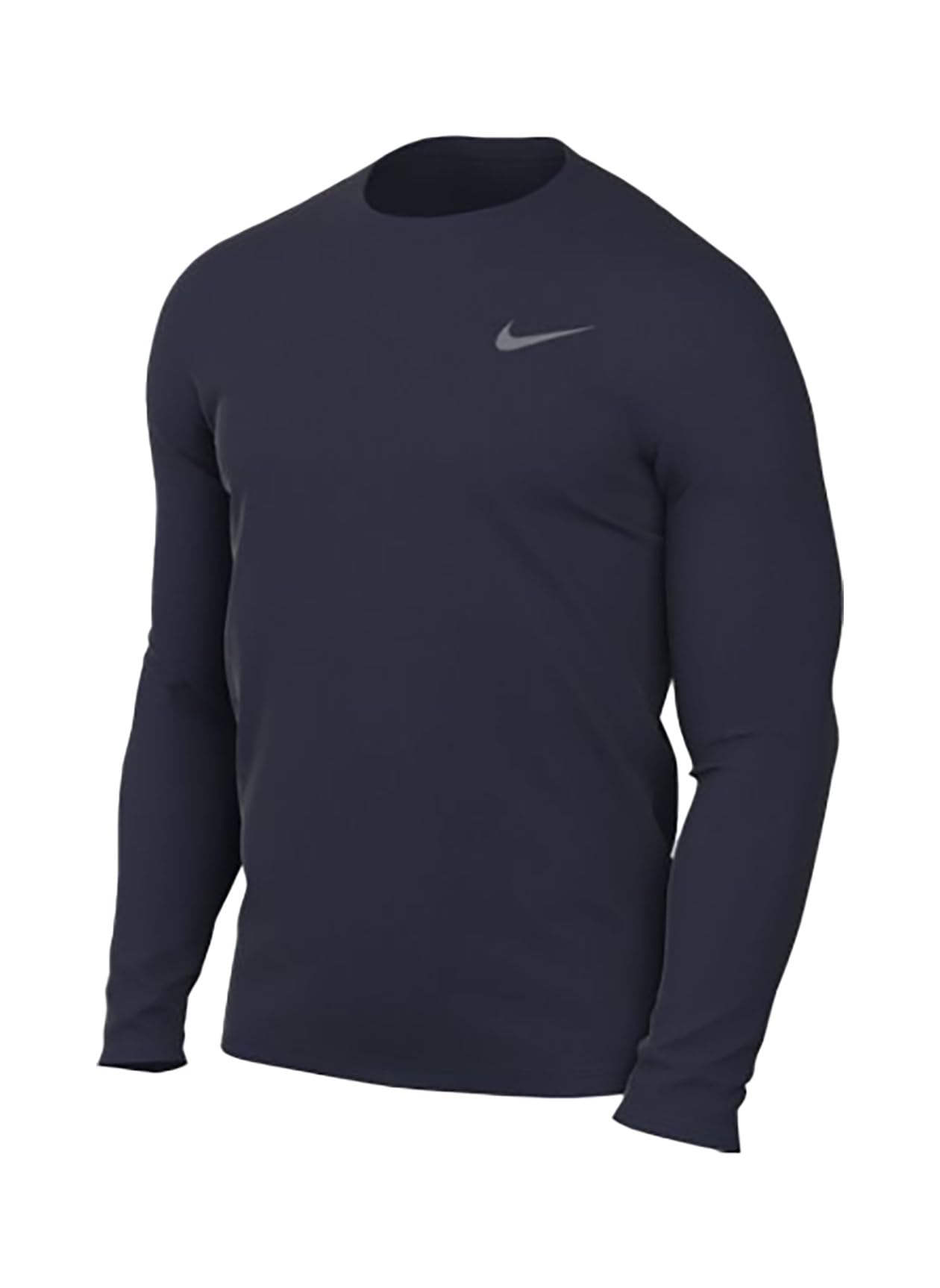 Nike Men's Team Legend Long Sleeve Tee Shirt (XXX-Large, Navy) Image