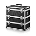 iKayaa Large Portable Hard Storage Box Carrying Case for Tools, Fishing Tackle 3 Layer