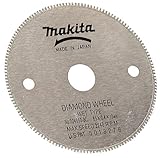 Makita 724950-8C 3-3/8-Inch Wet Cutting Diamond Saw Blade with 15-Millimeter Arbor for Cutting Tile or Glass