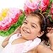 Paper Flowers Pink ! Pack of 8 Pieces Giant 15