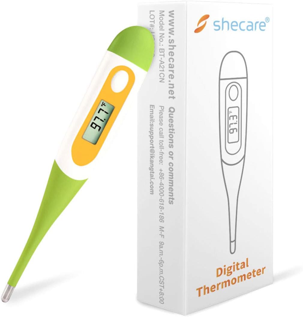 Shecare Digital Oral Themometer for Adults and Kids, Oral