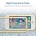 JETech Case for iPhone SE 2016 (Not for 2020), iPhone 5s and iPhone 5, Non-Yellowing Shockproof Phone Bumper Cover, Anti-Scratch Clear Back (Gold)