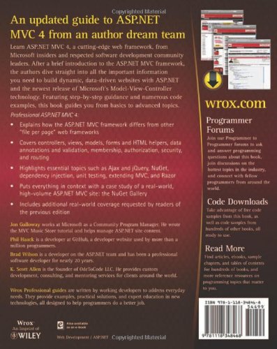 Professional ASP.NET MVC 4