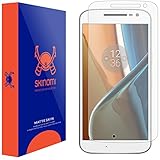 Moto G4 Screen Protector, Skinomi® MatteSkin Full Coverage Screen Protector for Motorola Moto G4 Anti-Glare and Bubble-Free Shield with Lifetime Warranty