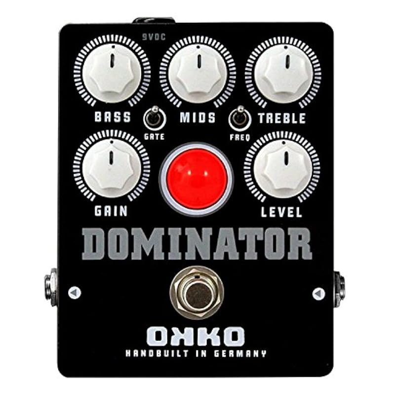 OKKO Dominator MKII BLK 변형(distortion)・페달[일본 정규품]