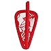 TiaoBug Womens Lingerie Lace C-Shape C-String Bikini Briefs Underwear Red One Size