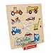 Hape Vehicles Toddler Wooden Knob Puzzle