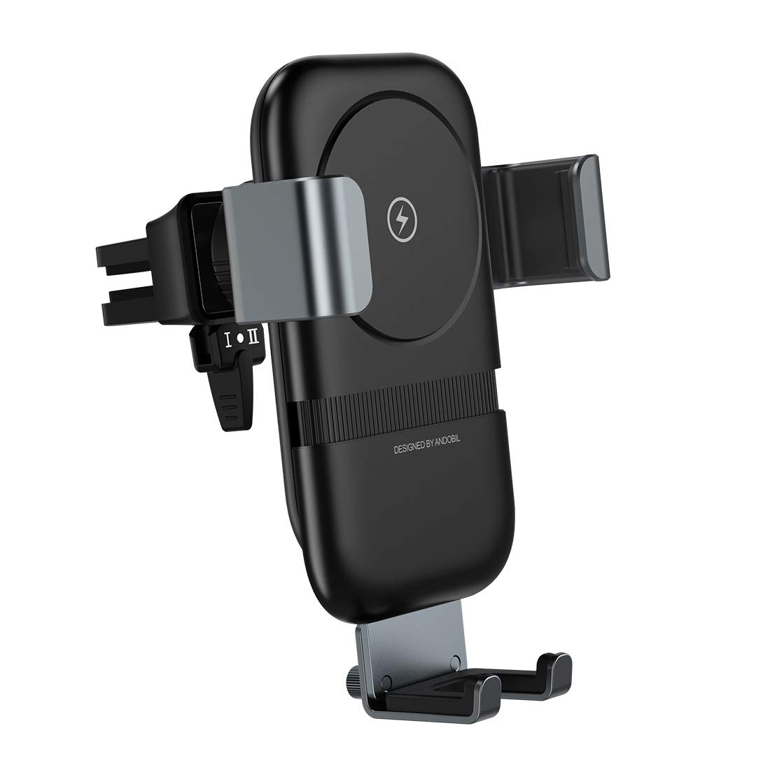 Andobil Wireless Car Charger Mount, AutoClamping Gravity Sensor Cell Phone Holder, 10W /7.5W
