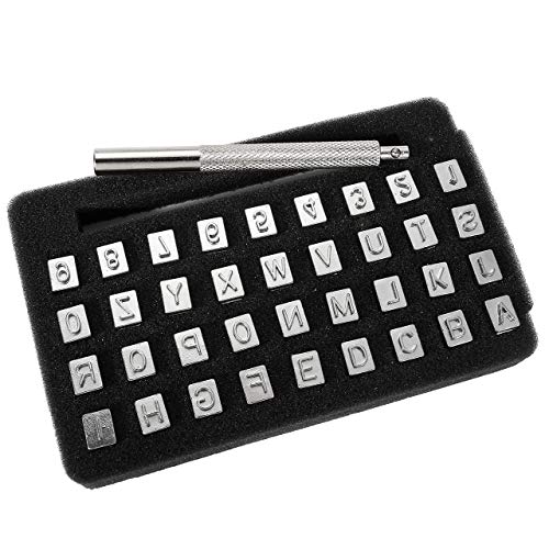 1 Yoption+Leathercraft+Alphabet+Imprinted+Punching