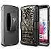 LG G3 Case, NageBee [Heavy Duty] Armor Shock Proof Dual Layer [Swivel Belt Clip] Holster with [Kickstand] Combo Rugged Case for LG G3 - Camouflage