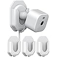 3 Pack Blink Mini No Drill No Screws Wall Mount Bracket for Blink Mini /Mini 2 /Blink Outdoor 4 /Blink Indoor Cameras No Drill No Screws Mount(KMOUANTS White Wall Mount for Blink Camera)