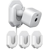 KMOUANTS Blink Mini 2k+ No Drill No Screws Wall Mount Bracket for BlinkMini2k+ /Mini 2 /Outdoor 4 /Indoor Camera Mount Adhesive Bracket for Blink Camera（3 Pack ）