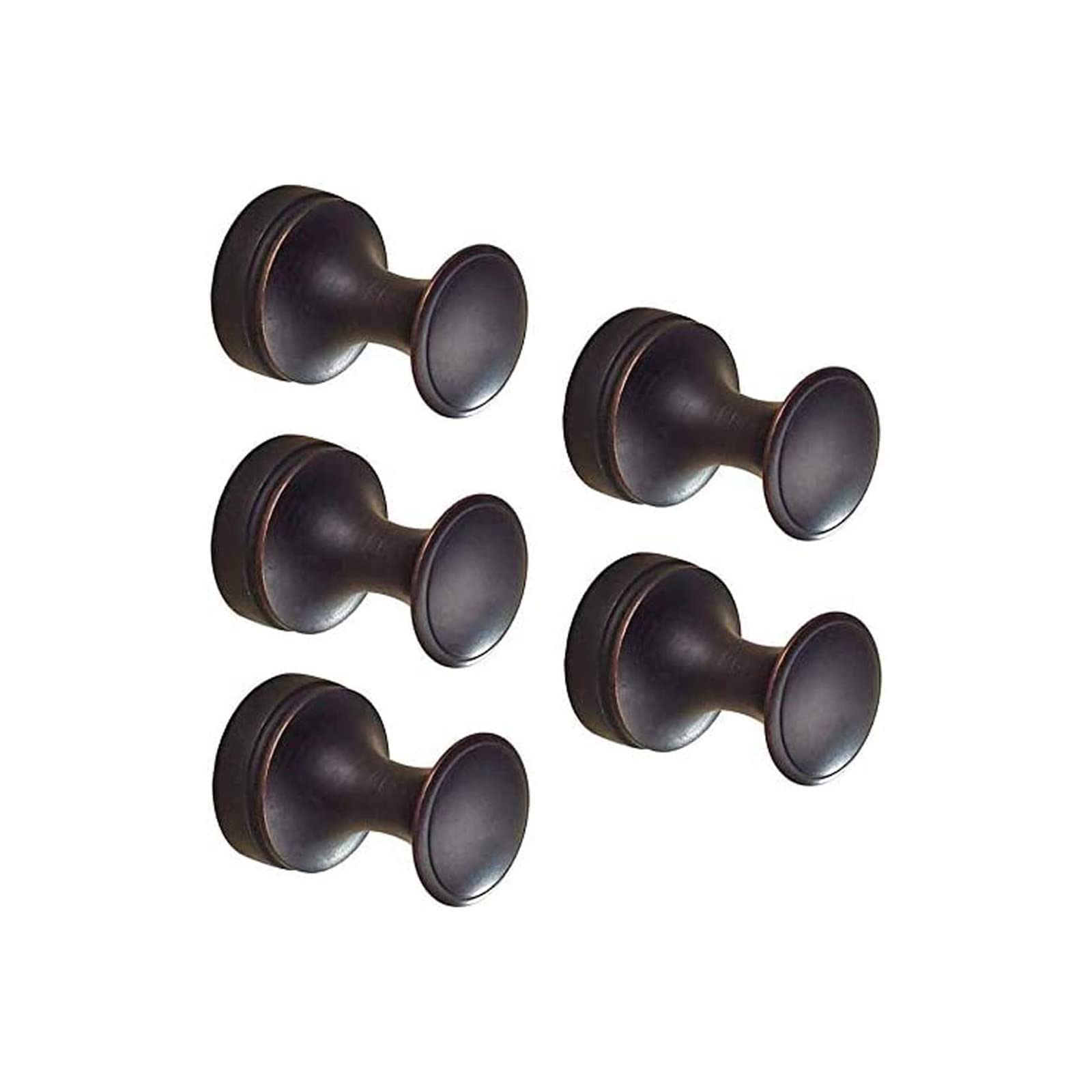 Photo 1 of BigBig Home Bronze Towel Hooks, Bathrooms Wall Hook Farmhouse Robe Hooks Bedroom Coat Clothes Hanger, Oil Rubbed Finish 5 Pack ORB