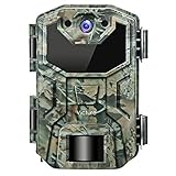 Victure Trail Game Camera 16MP Night Vision Motion Activated with Upgrade Waterproof Design 1080P Hunting Camera No Glow for Wildlife Hunting and Surveillance