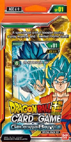 Dragon Ball Z Super Galactic Battle TCG Special Pack English