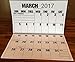 2017 Jumbo Large Print Wall Calendar - Close Out Special