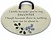 Mountain Meadows Pottery I Smile Because You're My Daughter. I Laugh Because There is Nothing You can do About it. Made in The USA for Over 30 Years.