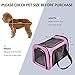 Henkelion Cat Carriers Dog Carrier Pet Carrier for Small Medium Cats Dogs Puppies up to 15 Lbs, TSA Airline Approved Small Dog Carrier Soft Sided, Collapsible Waterproof Travel Puppy Carrier – Pinkthumb 4