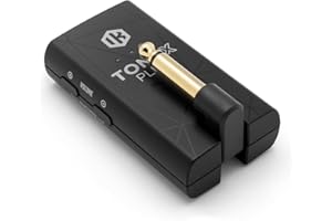 IK Multimedia TONEX Plug: Portable AI-Powered Guitar & Bass Headphone Amplifier with 40,000+ Tone Models, USB-C Audio Interface, Bluetooth Streaming & Silent Practice Tool
