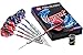 Ignat Games Steel Tip Darts - Professional Darts with Aluminum Shafts and 2 Style Flights + Dart Sharpener + Case