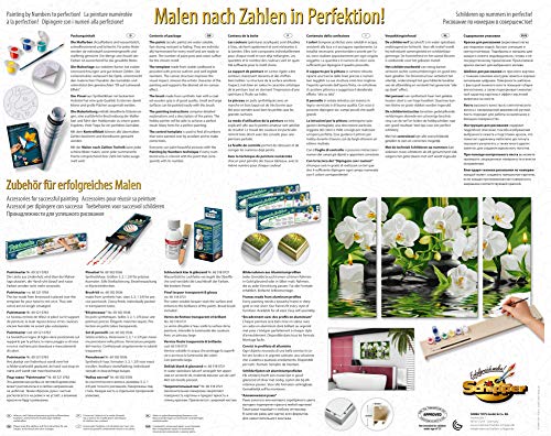 Schipper 609260681 Malen nach Zahlen, Wellness Oase - Bilder malen für Erwachsene, inklusive Pinsel und Acrylfarben… – Bild 3