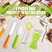 Kitchen Tool Gadgets Set, Fruit Potato Peeler, Bottle Opener, Apple Corer, Orange Juicer, 4-in-1 Premium Quality Stainless Steel Cooking Utensils Kitchenware