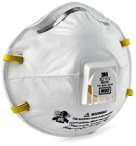 3m Particulate Respirator 8210v N95 Respiratory Protection 80
