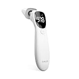 @AL21 Dual Mode Thermometer for Adults, Kids, and Babies – Infrared Digital Forehead and Ear Thermometer, No Touch with Fever Alarm and Fast Results
