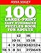 100 Large-Print Easy Numbricks Puzzles Book For Adults: One puzzle per page with room to work (Volume 1) by Anna Magey