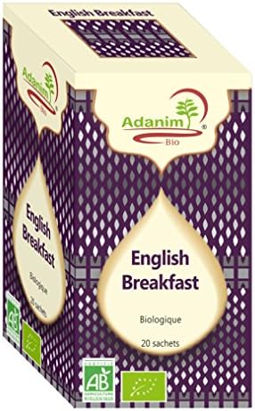 Introduction Price 62.5% Off - Top Quality Flavored Organic English breakfast Tea 20 count Pack Adanim