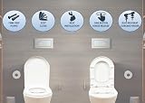 AQUALONA Premium Thermoplastic Toilet Seat D Shape Soft Close White view 5