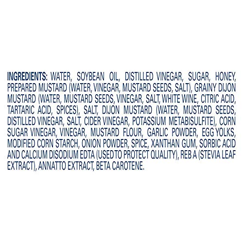 HELLMANN’S SALAD DRESSING, HONEY MUSTARD, 128-OUNCE
