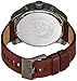Diesel Men's DZ4210 Advanced Gunmetal-Tone Stainless Steel Watch with Brown Leather Band