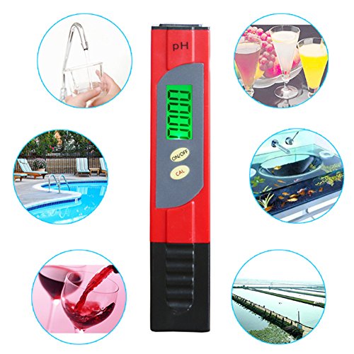 Water Quality Tester,Accurate and Reliable PH Meter Water Test Kit for Drinking Water, Aquariums and More